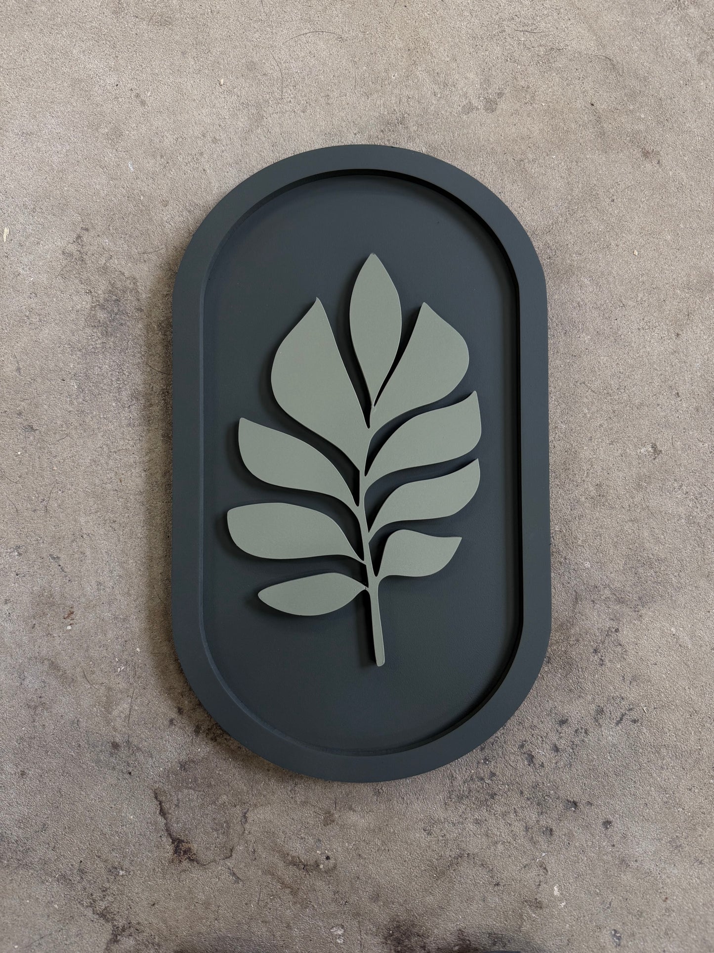 Oval Sign