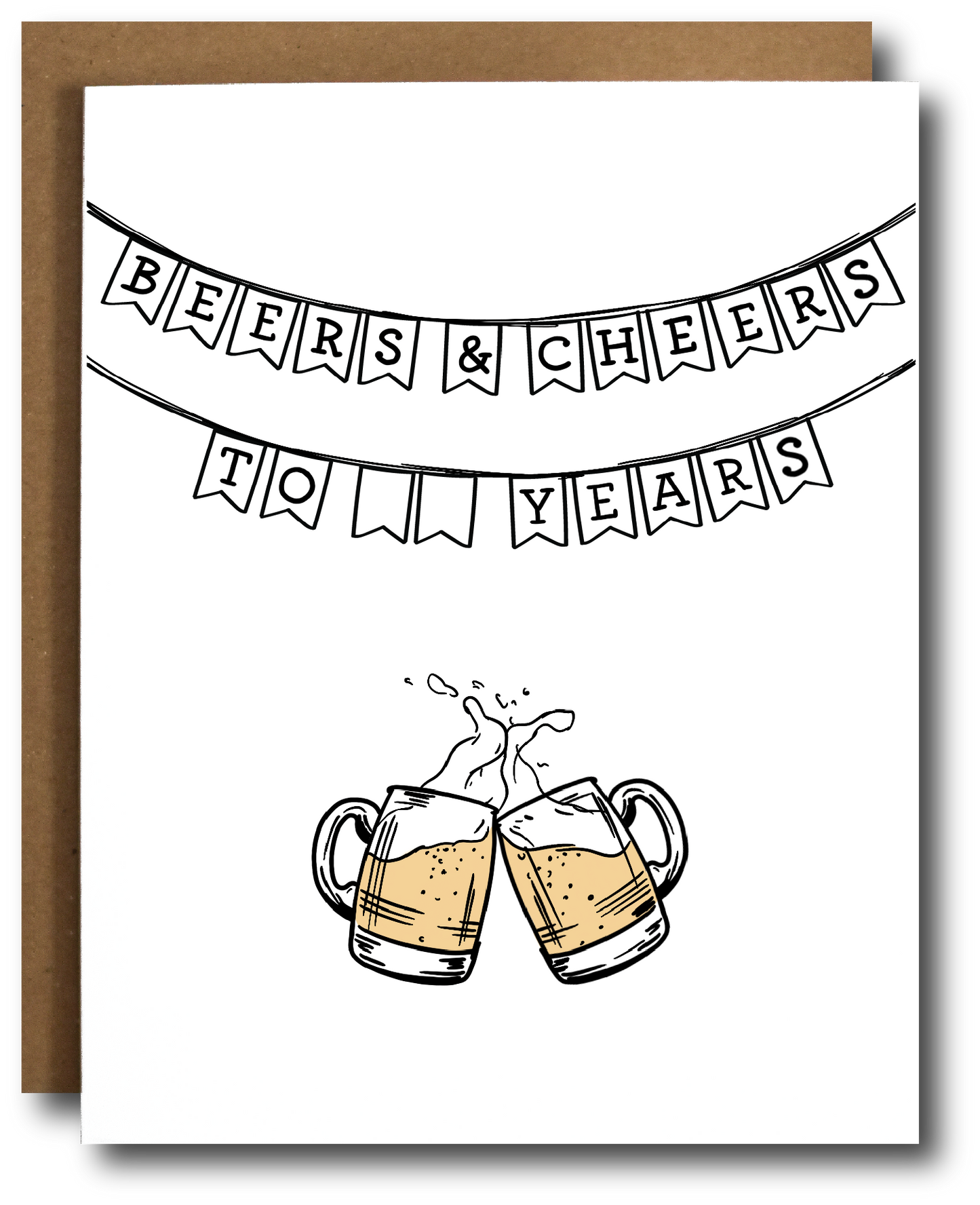 Cheers and Beers Card