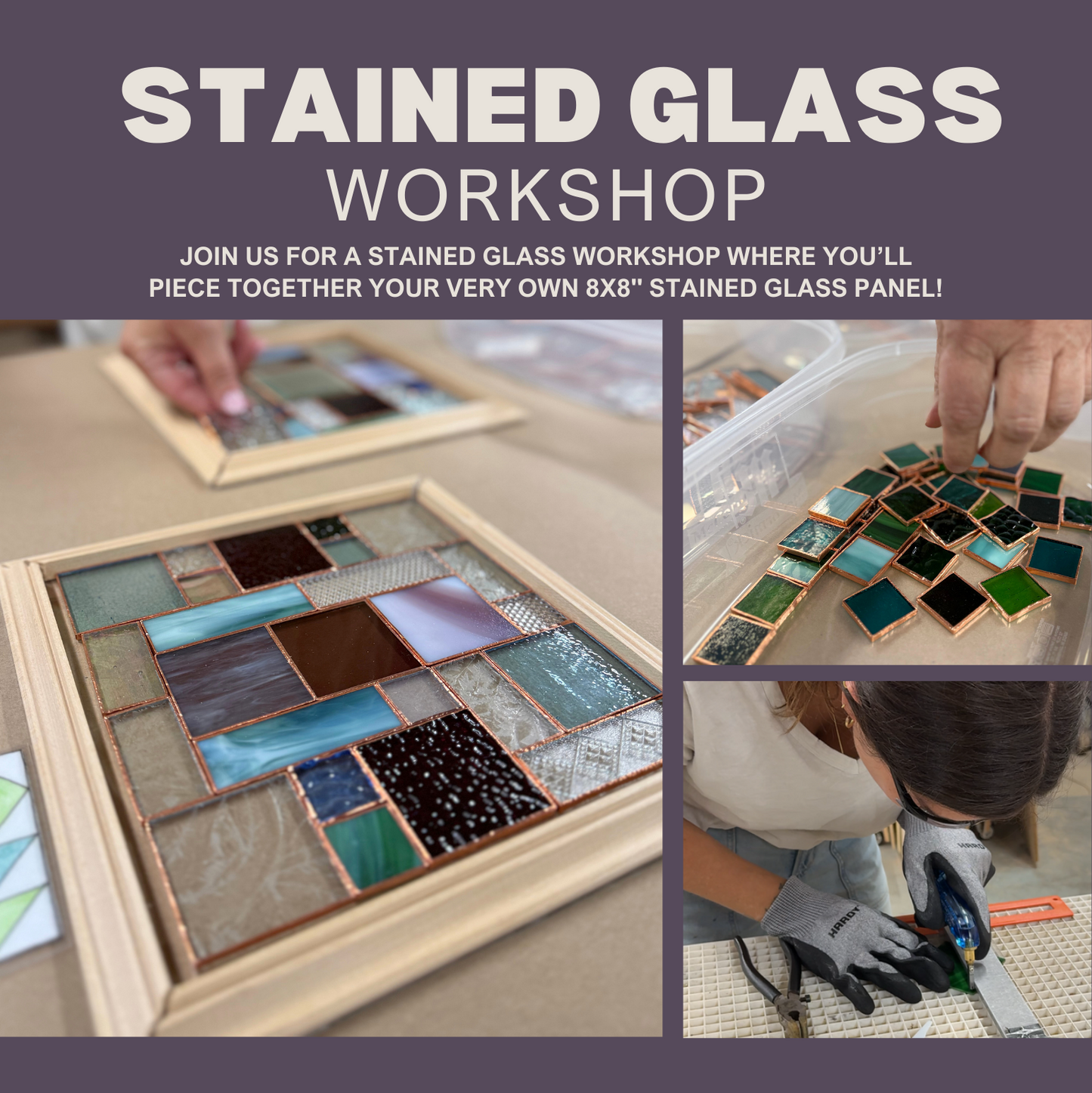 Stained Glass Workshop 10/17
