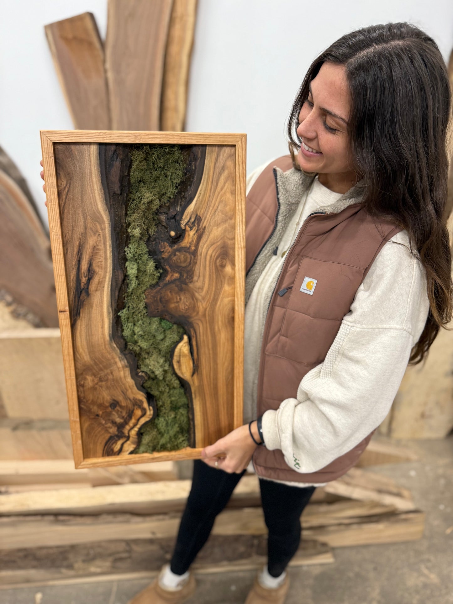 Butternut River Moss (24x14")