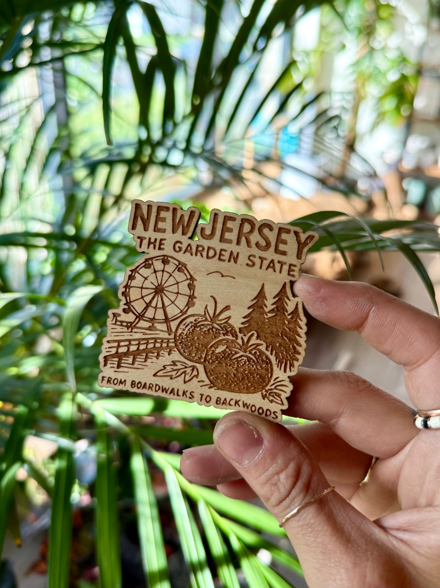 NJ Garden State Magnet