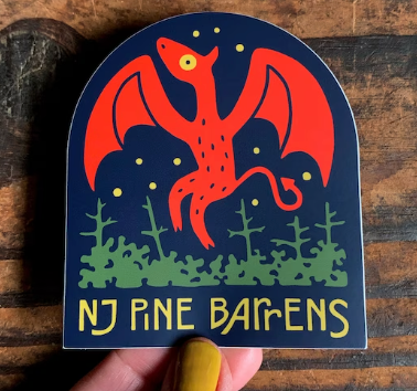 Birth Of The Jersey Devil Sticker