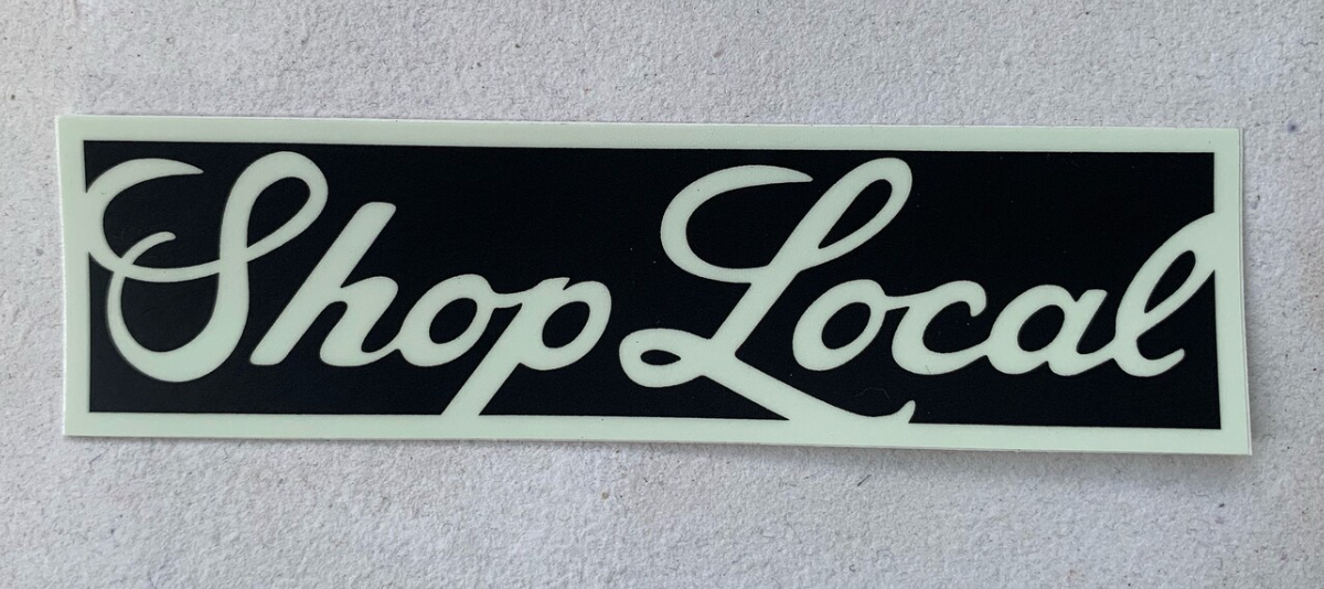 Shop Local Sticker