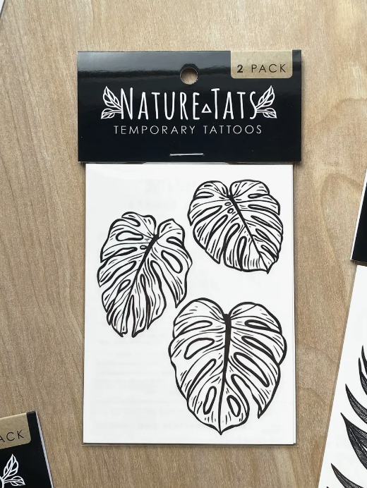 Monstera Leaves Tattoo