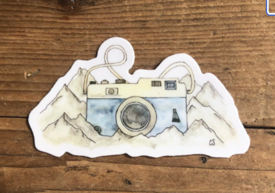 Wander Camera Sticker