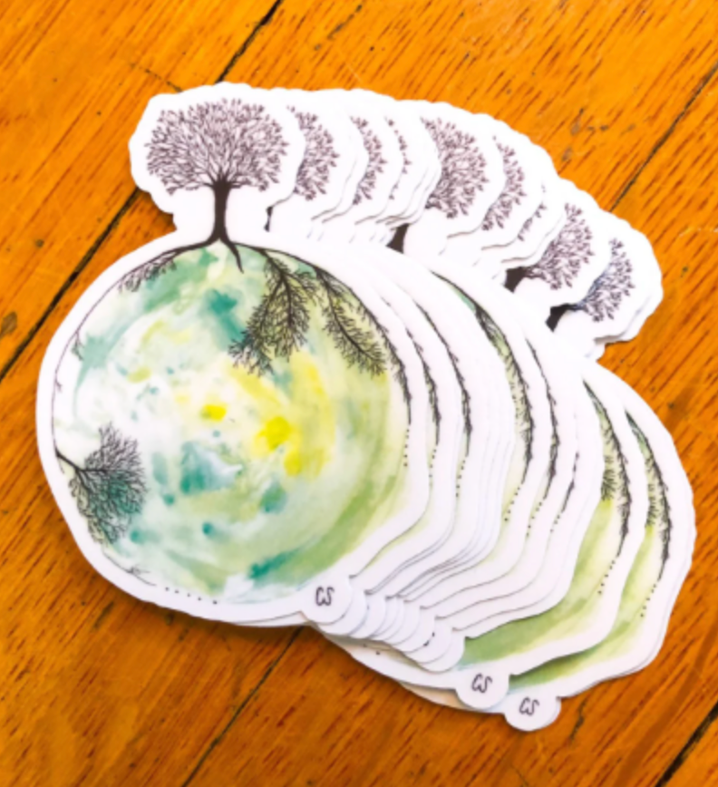 Earth Sticker