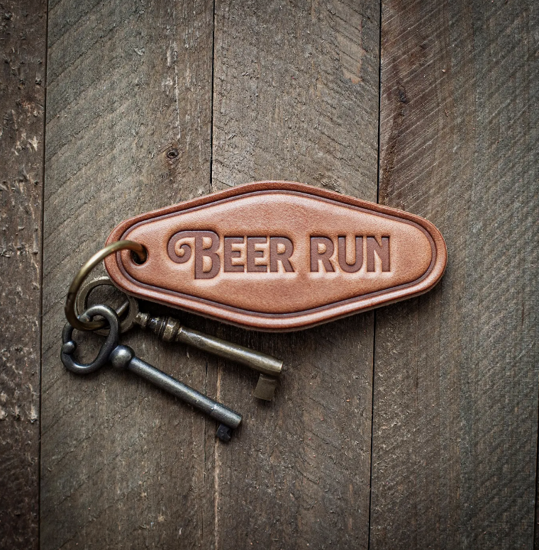 Beer Run Key Chain