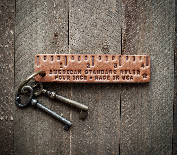Pocket Ruler Key Chain