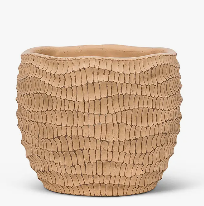 Ridged Round Planter