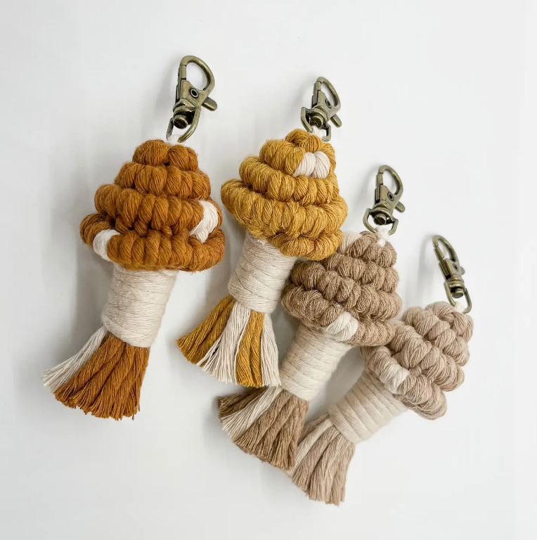 Mushroom Key Chain
