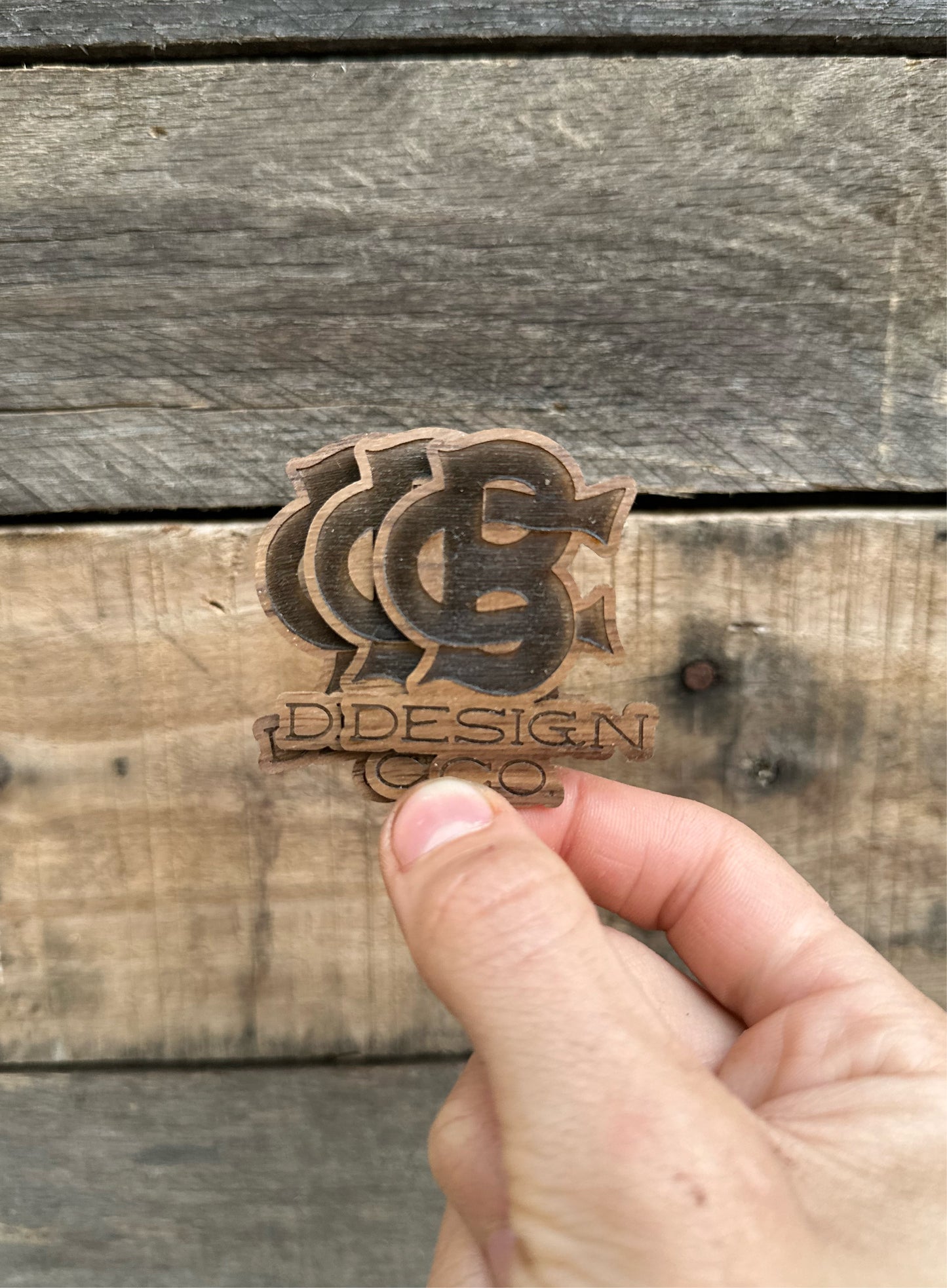 Custom Wooden Stickers