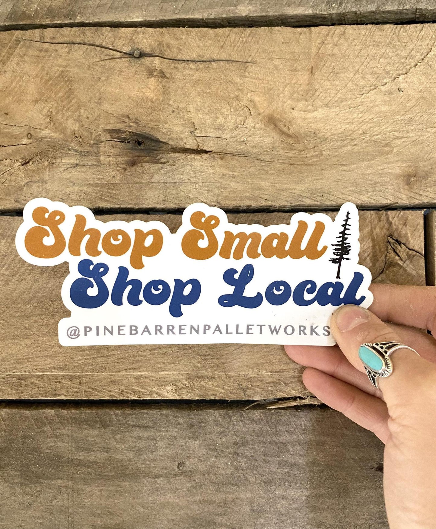 Shop Small Shop Local Sticker