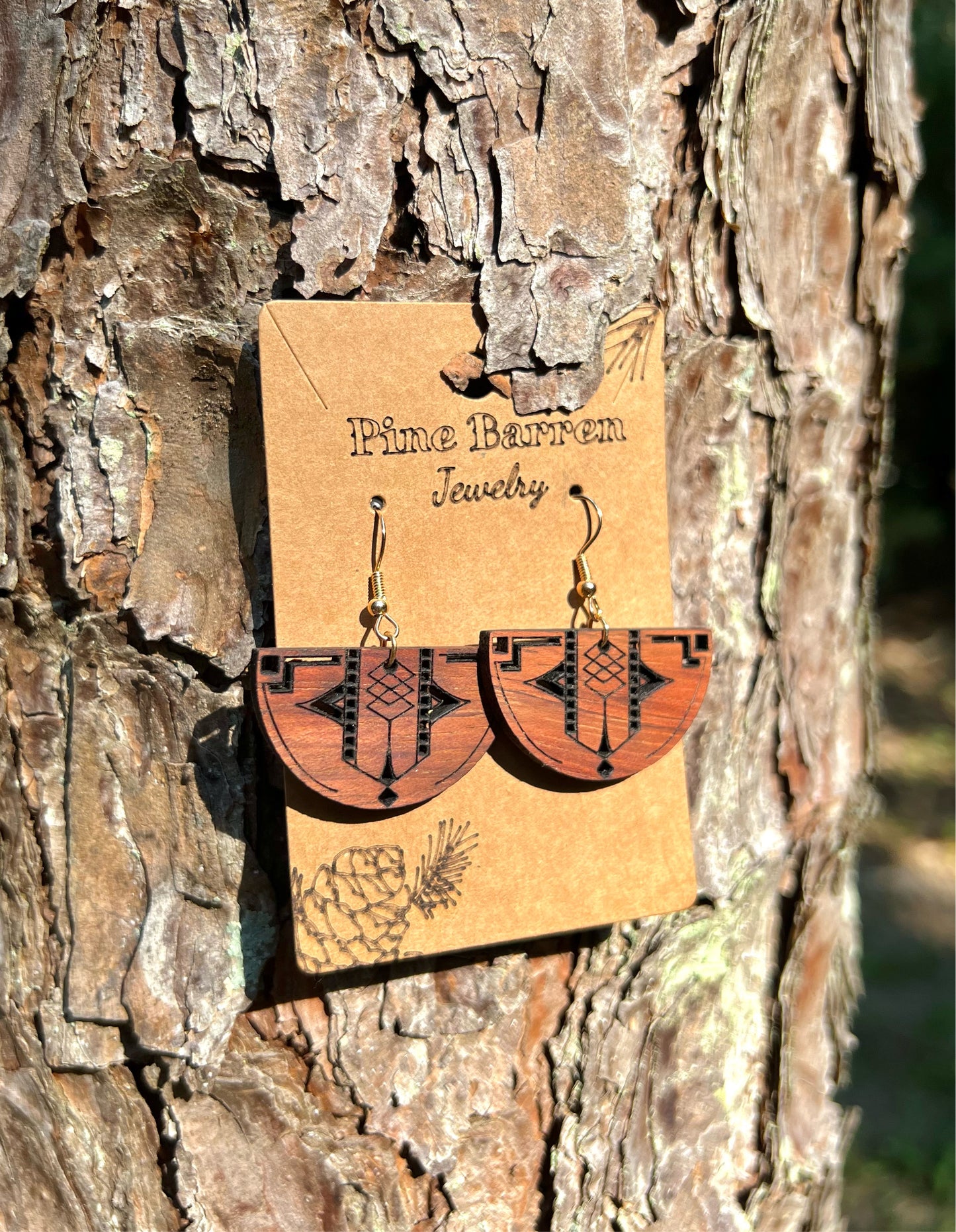 Modern Half Moon Earring