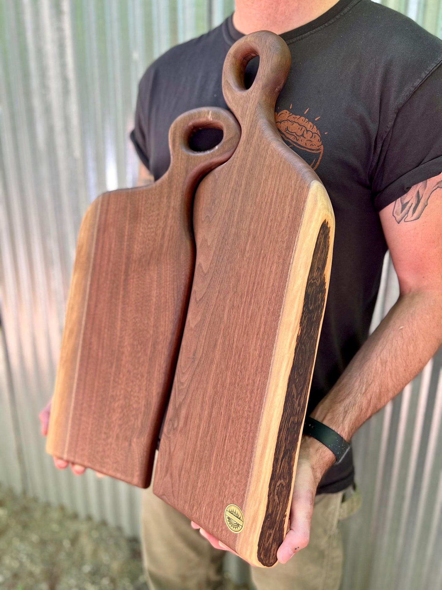 Black Walnut Nesting Charcuterie Boards