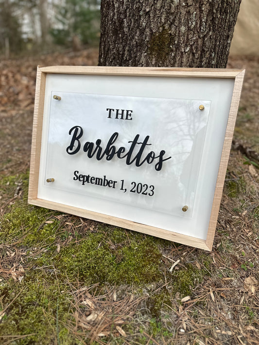 Classic Wedding Sign