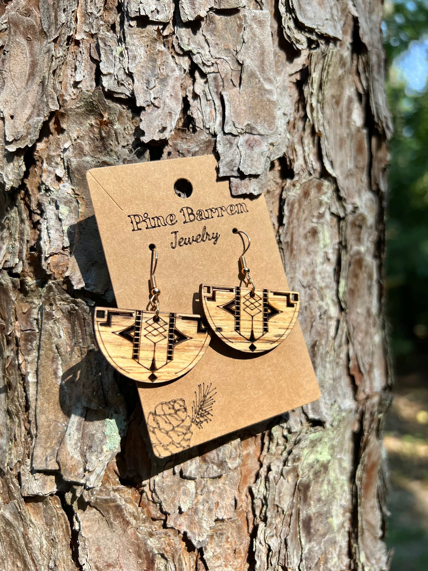 Modern Half Moon Earring