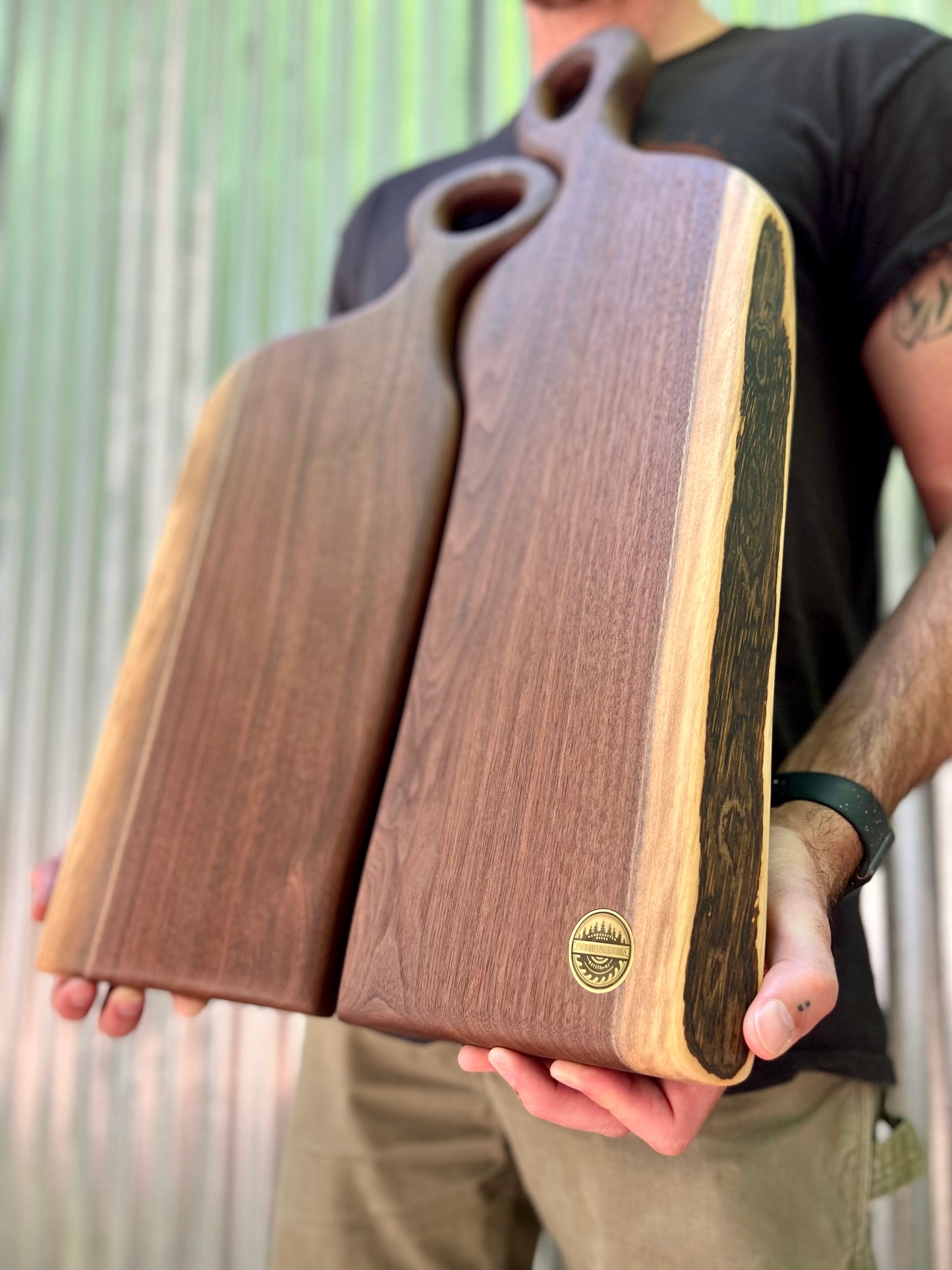 Black Walnut Nesting Charcuterie Boards