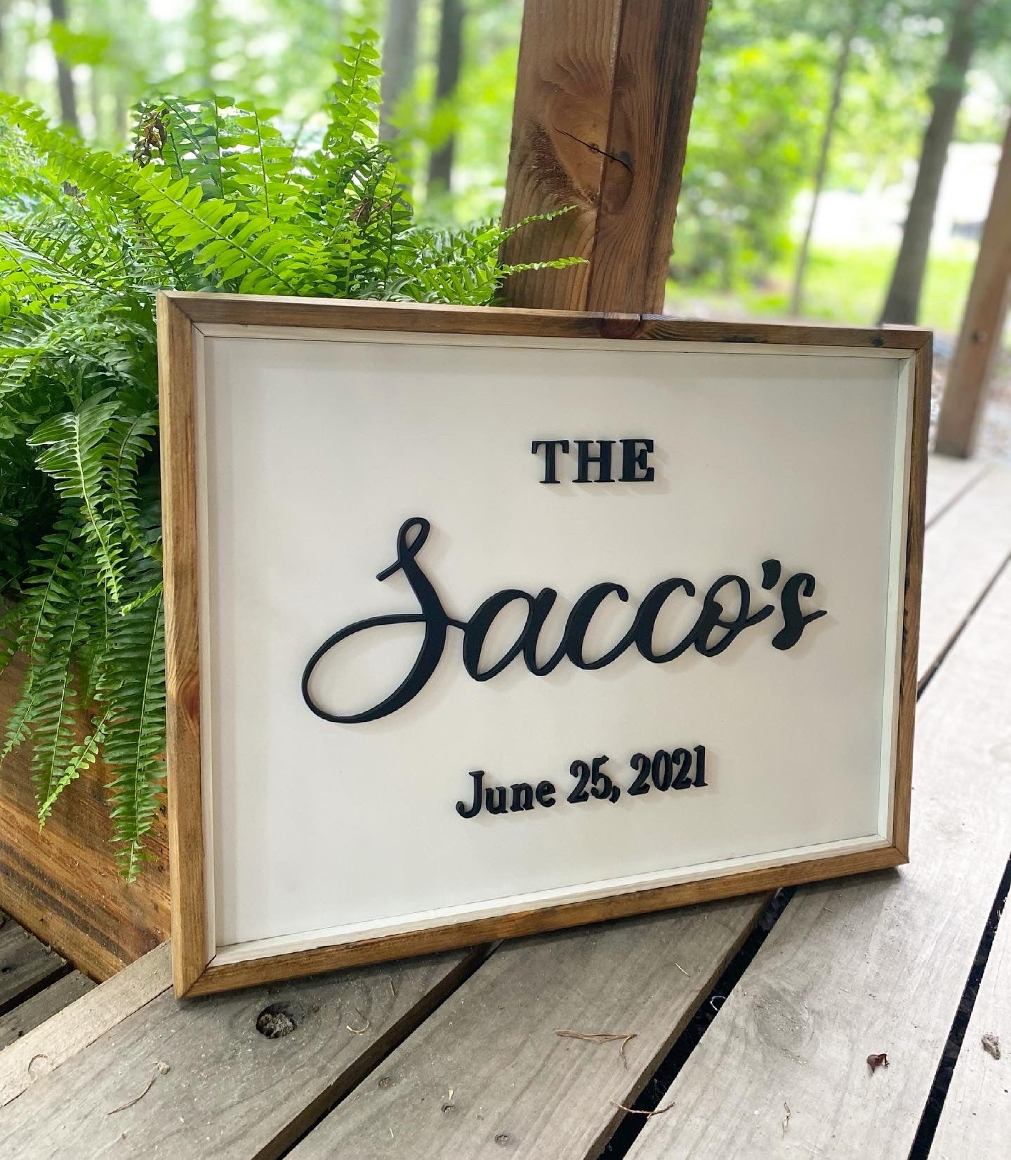 Classic Wedding Sign