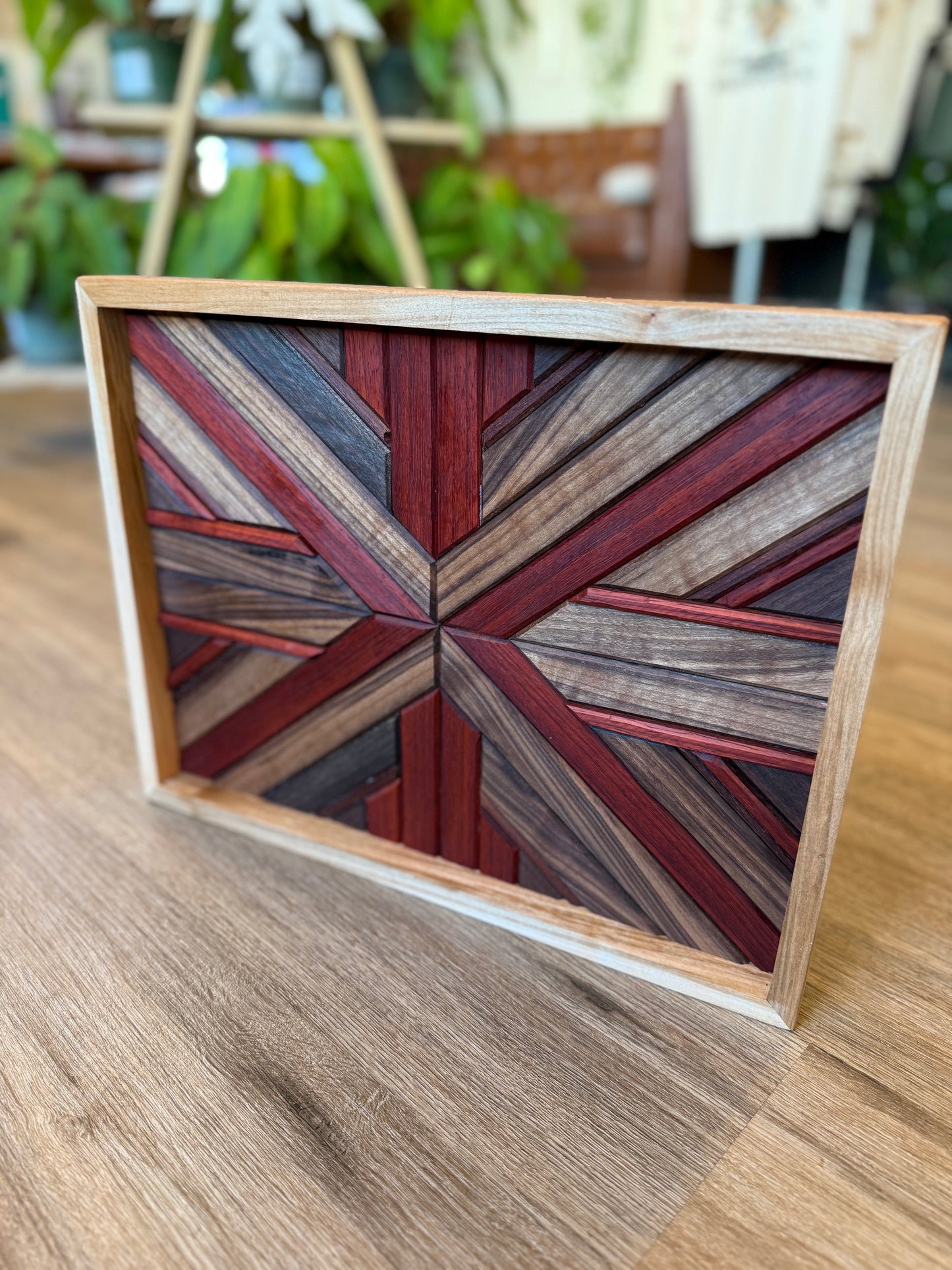 Clara: Walnut & Jatoba Mosaic