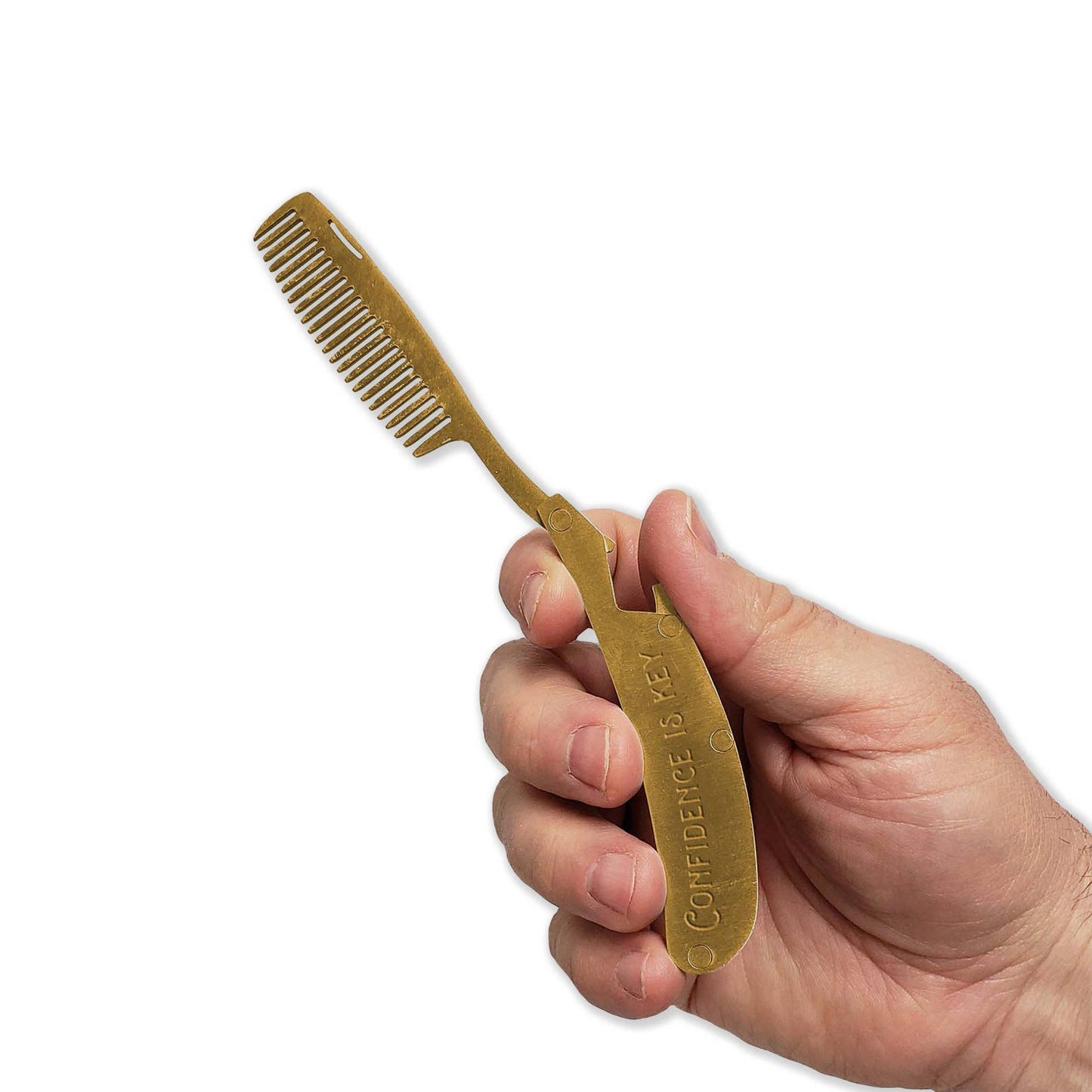 Folding Beard & Mustache Comb