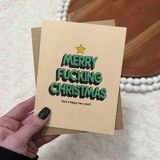 "Merry Fuc*ing Christmas" Card