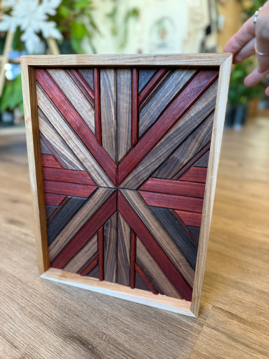 Clara: Walnut & Jatoba Mosaic