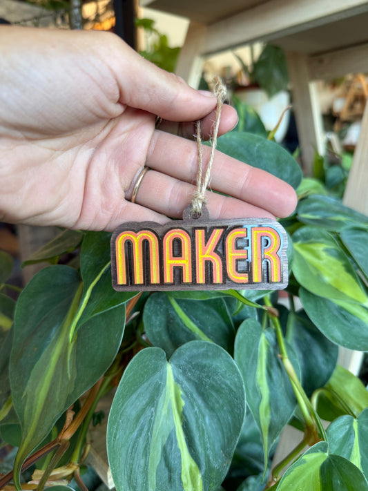 Maker Ornament