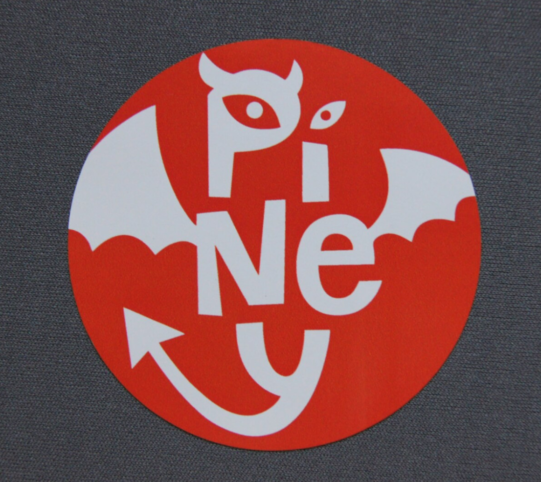 Piney Sticker (red)