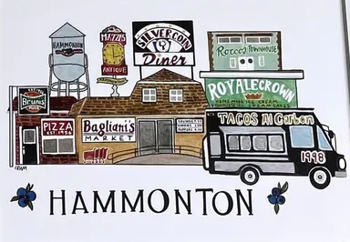 Hammonton Town Post Card