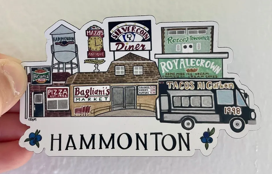 Hammonton Town Magnet