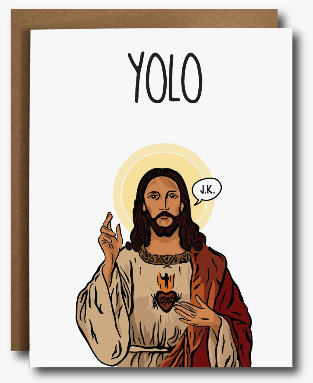 YOLO Jesus Card – Pine Barren Pallet Works LLC