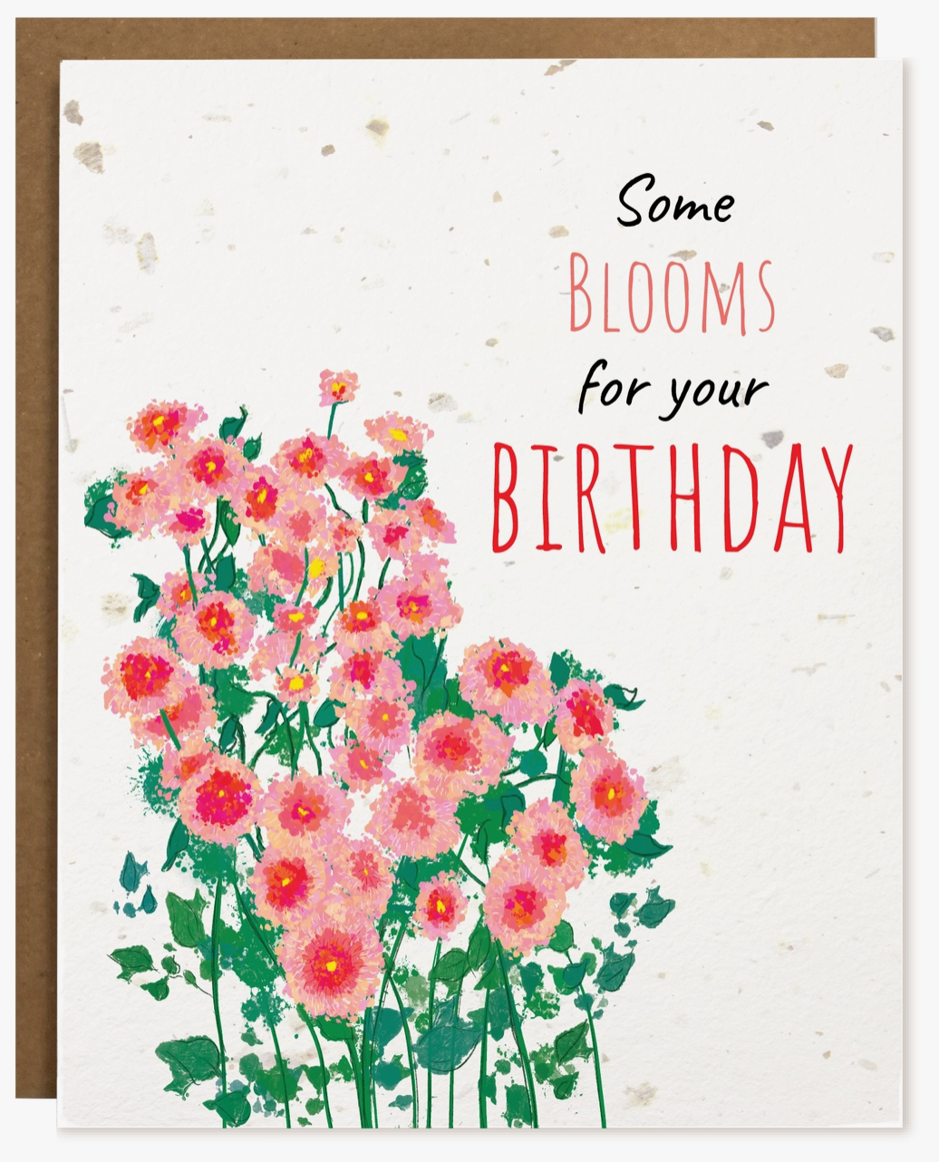 Blooms For Your Birthday Card