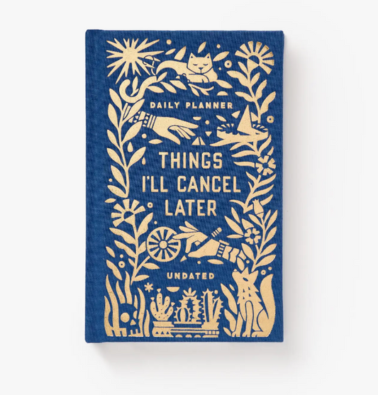 Things I'll Cancel Later Undated Mini Planner