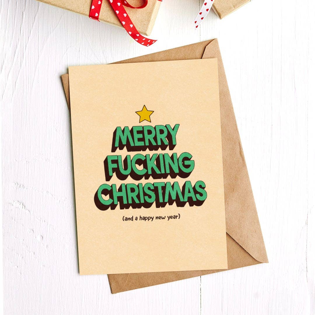 "Merry Fuc*ing Christmas" Card