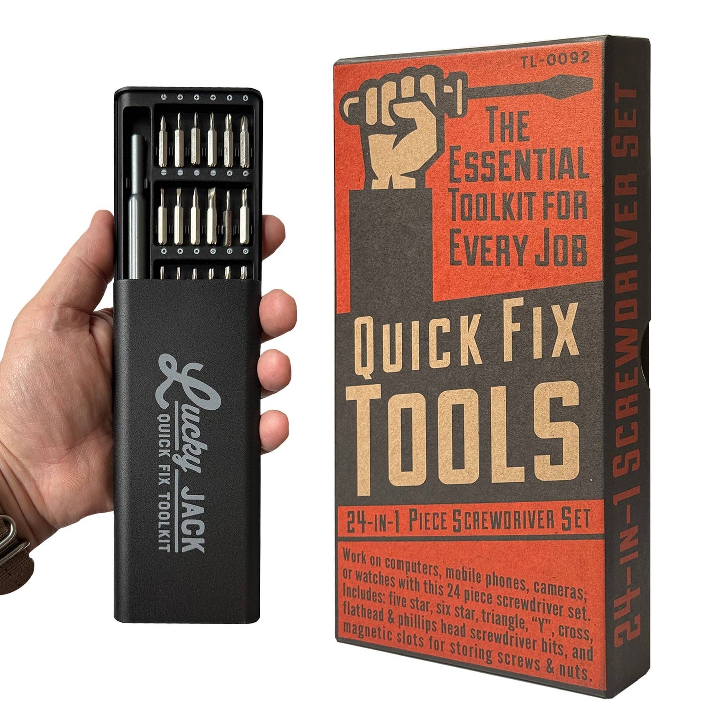 Quick Fix Tools 24-in-1 Screwdriver Set