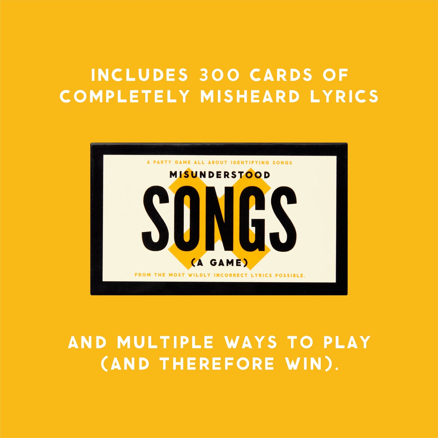 Misunderstood Songs Game