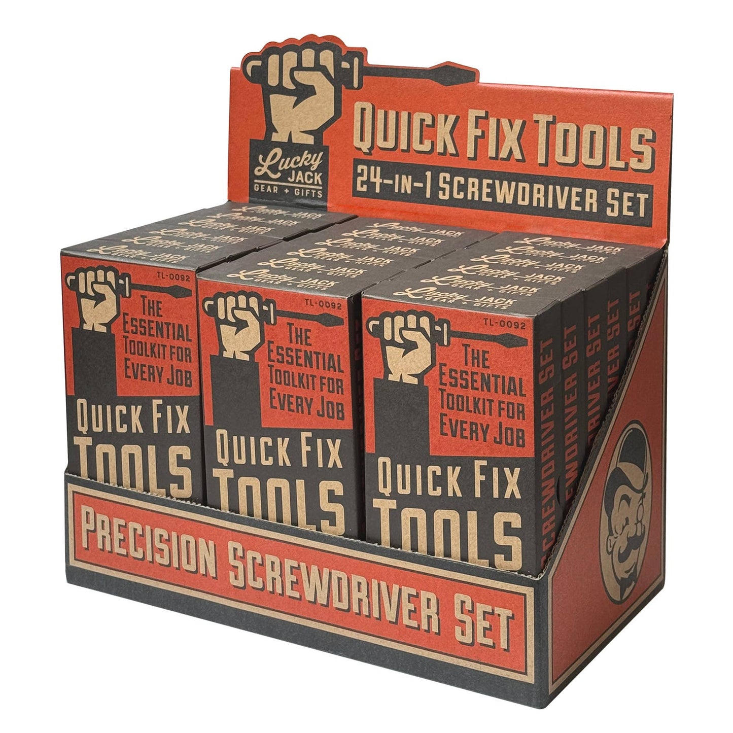 Quick Fix Tools 24-in-1 Screwdriver Set